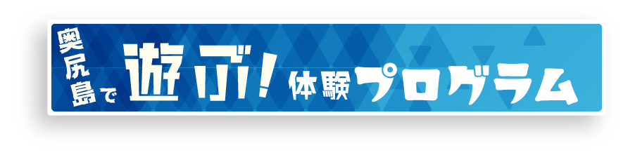 海の体験プログラム