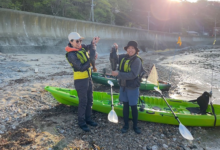 カヤックフィッシング体験